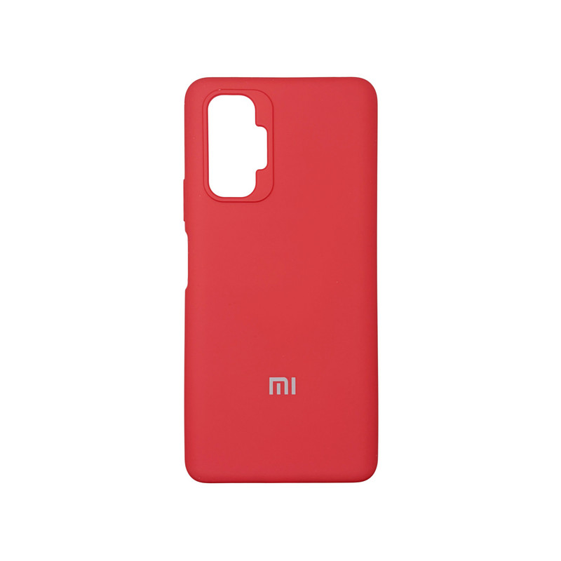 Чохол накладка Silicone Case Xiaomi Redmi Note 10 Pro/Max Червоний