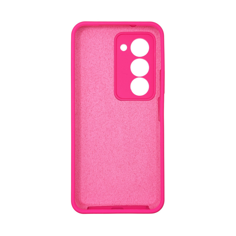 Чохол накладка Silicone Cover Soft Touch ЗК Xiaomi Redmi 15 169.5mm Фуксія