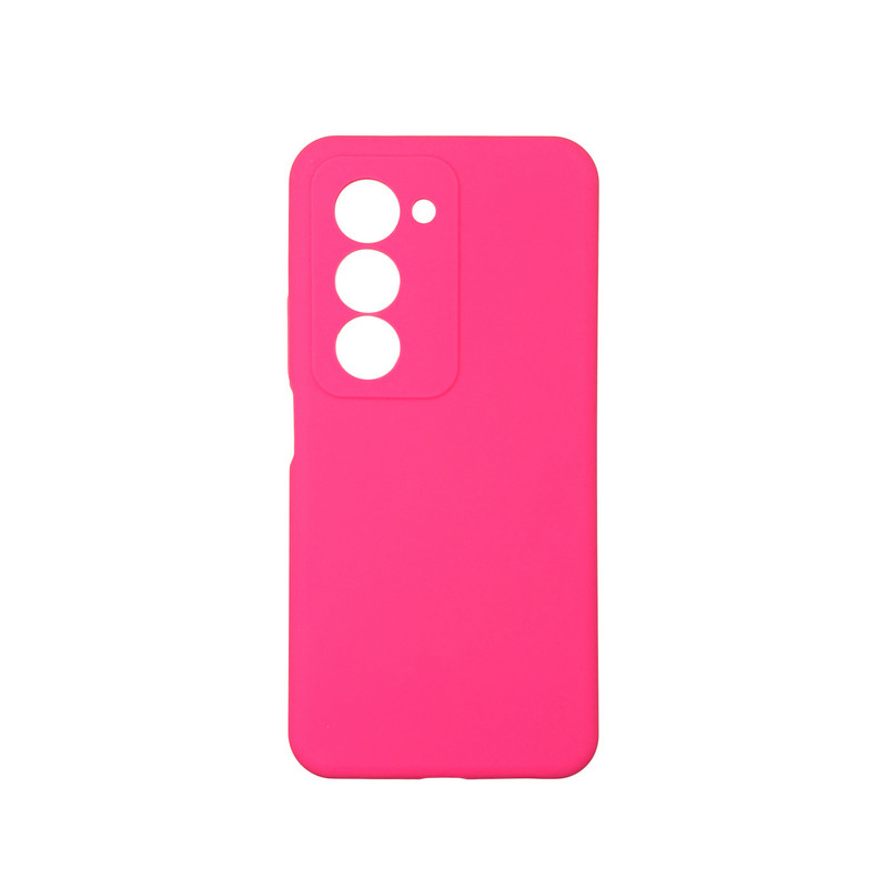 Чохол накладка Silicone Cover Soft Touch ЗК Xiaomi Redmi 15 169.5mm Фуксія