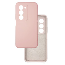 Чехол накладка Silicone Cover Soft Touch ЗК Xiaomi Redmi 15 169.5mm Пудра