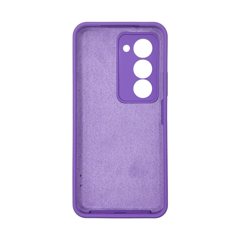 Чехол накладка Silicone Cover Soft Touch ЗК Xiaomi Redmi 15 169.5mm Ультрафиолет