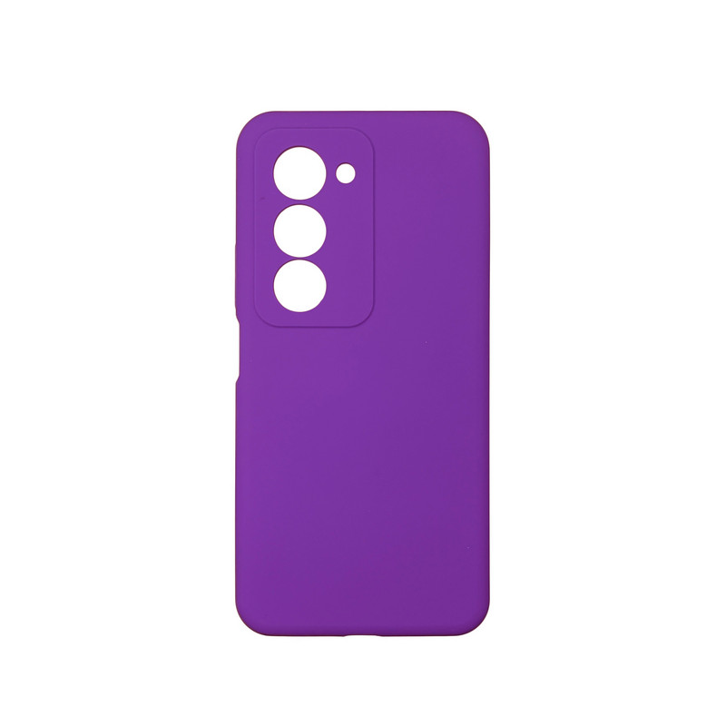 Чехол накладка Silicone Cover Soft Touch ЗК Xiaomi Redmi 15 169.5mm Ультрафиолет