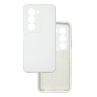 Чехол накладка Silicone Cover Soft Touch ЗК Xiaomi Redmi 15 169.5mm Белый