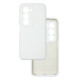 Чехол накладка Silicone Cover Soft Touch ЗК Xiaomi Redmi 15 169.5mm Белый