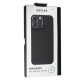 Чехол накладка Kevlar Carbon with MagSafe Apple iPhone 17 Black
