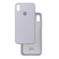 Чохол Silicone Case iPhone Xs Max Сірий (Stone)