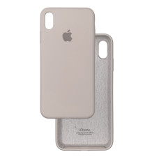 Чохол Silicone Case iPhone Xs Max Сірий (Mist blue)