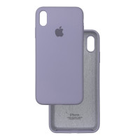 Чехол Silicone Case iPhone Xs Max Серый (Lavander Gray)