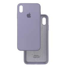 Чохол Silicone Case iPhone Xs Max Сірий (Lavander Gray)