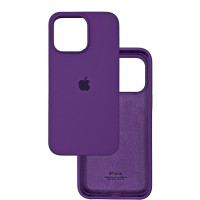 Чехол Silicone Case iPhone 15 Pro Max Фиолетовый (Ultra Violet)