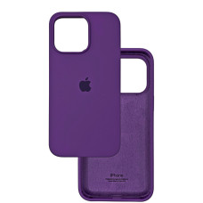 Чохол  Silicone Case iPhone 15 Pro Max Фіолетовий (Ultra Violet)