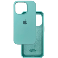 Чехол Silicone Case iPhone 16 Pro Бирюзовый (Marine Green)