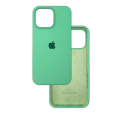 Чехол Silicone Case iPhone 16 Pro Зеленый (Spearmint)
