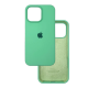 Чехол Silicone Case iPhone 16 Pro Зеленый (Spearmint)