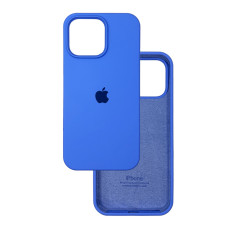 Чехол Silicone Case iPhone 16 Pro Синий (Capri Blue)
