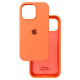 Чехол Silicone Case iPhone 16 Pro Оранжевый (Orange)