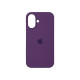 Чехол Silicone Case iPhone 16 Фиолетовый (Amethyst)