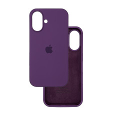 Чехол Silicone Case iPhone 16 Фиолетовый (Amethyst)