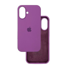 Чехол Silicone Case iPhone 16 Фиолетовый (Grape)