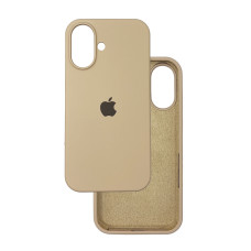 Чехол Silicone Case iPhone 16 Бежевый (Desert Gold)