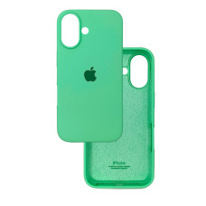 Чехол Silicone Case iPhone 16 Зеленый (Spearmint)