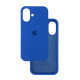 Чохол Silicone Case iPhone 16 Синій (Capri blue)