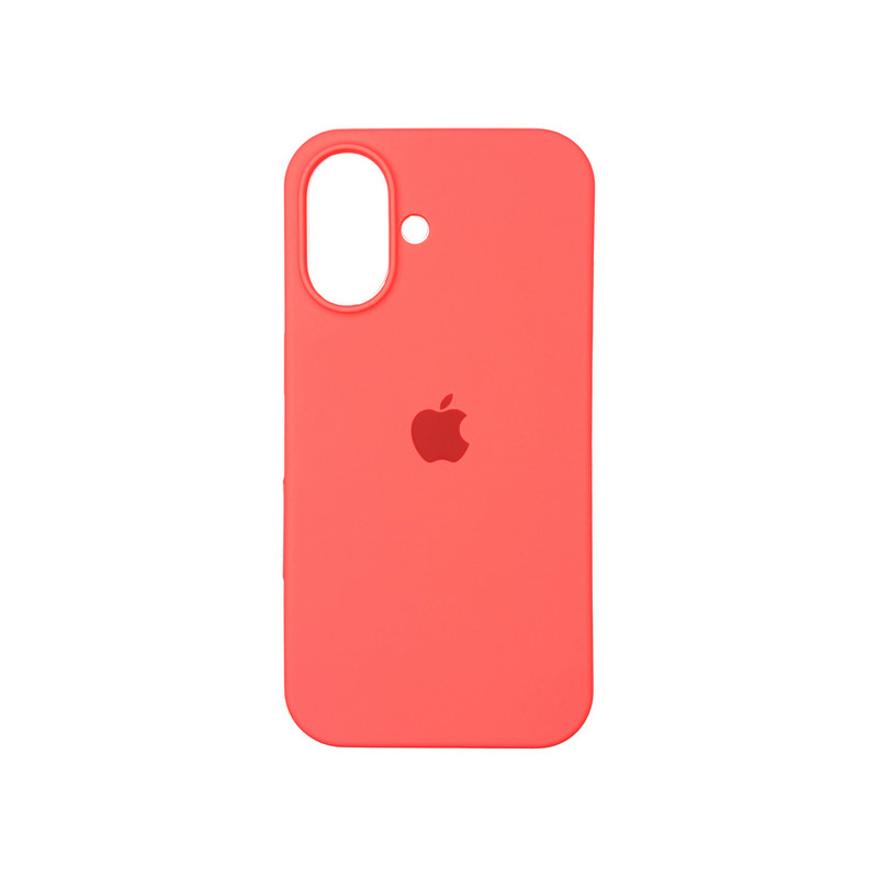 Чехол Silicone Case iPhone 16 Арбузный (Watermelon)