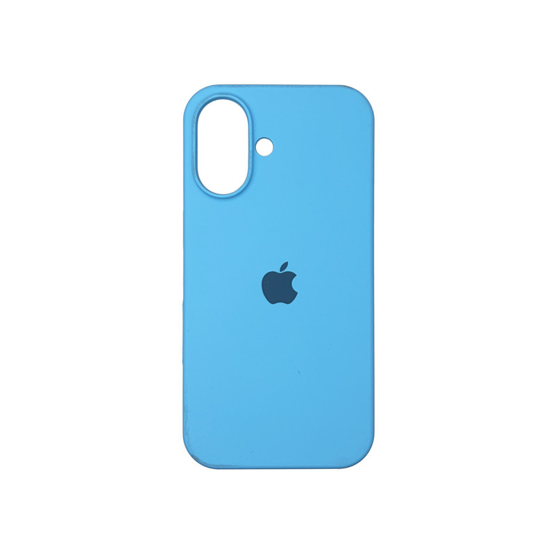 Чохол Silicone Case iPhone 16 Блакитний (Blue)