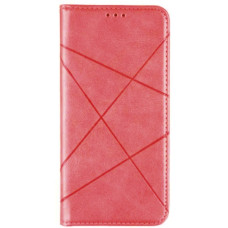 Чехол книжка Business leather Xiaomi Mi 11 Lite Красный