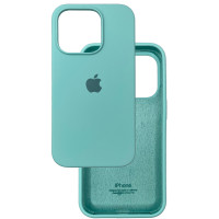Чохол Silicone Case iPhone 16 Pro Max Бірюзовий (Marine Green)