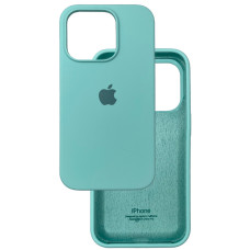 Чехол Silicone Case iPhone 16 Pro Max Бирюзовый (Marine Green)