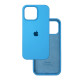 Чехол Silicone Case iPhone 16 Pro Max Голубой (Blue)