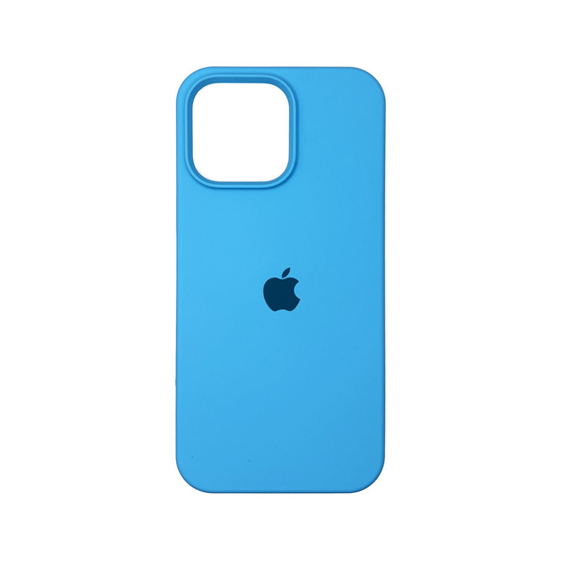 Чехол Silicone Case iPhone 16 Pro Max Голубой (Blue)