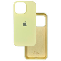 Чохол Silicone Case iPhone 16 Pro Max Жовтий (Mellow Yellow)
