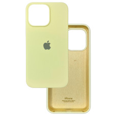 Чехол Silicone Case iPhone 16 Pro Max Желтый (Mellow Yellow)