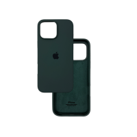 Чехол Silicone Case iPhone 16 Pro Max Зеленый (Forest green)