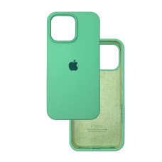 Чехол Silicone Case iPhone 16 Pro Max Зеленый (Spearmint)