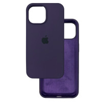 Чехол Silicone Case iPhone 16 Pro Max Фиолетовый (Elderberry)