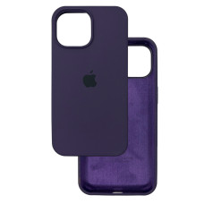 Чехол Silicone Case iPhone 16 Pro Max Фиолетовый (Elderberry)