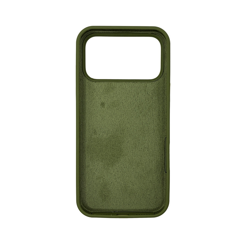 Чехол Silicone Case Зеленый (Dark Olive) iPhone 17 Pro Max