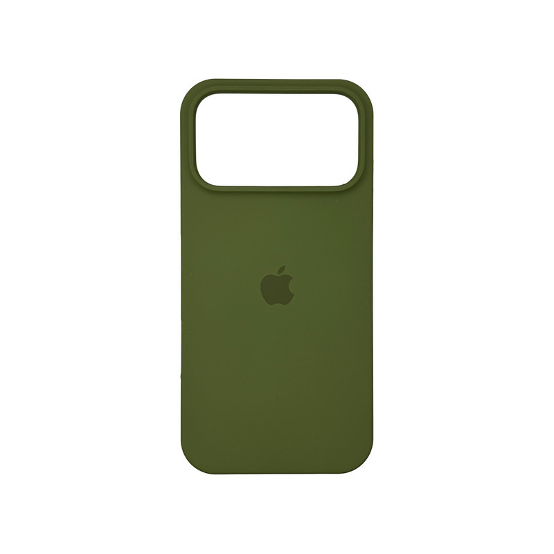 Чехол Silicone Case Зеленый (Dark Olive) iPhone 17 Pro Max