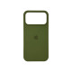 Чехол Silicone Case Зеленый (Dark Olive) iPhone 17 Pro Max