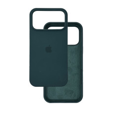 Чохол Silicone Case Зелений (Forest green) iPhone 17 Pro Max