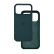 Чехол Silicone Case Зеленый (Forest green) iPhone 17 Pro Max
