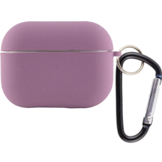 Чехол футляр для наушников AirPods Pro3 с микрофиброй Лиловый (Lilac)