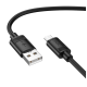 Кабель USB-Micro USB Hoco X122 2.4A 1m Black