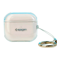 Чохол-футляр для навушників AirPods 3 Spigen Shockproof Transparent