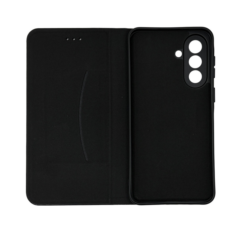 Чохол книжка Flip Carbon Black Samsung A37