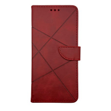 Чохол книжка Business leather Хлястик Samsung A15 Червоний