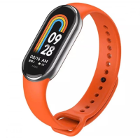 Ремешок Mi Smart band 8/9 силикон Оранжевый